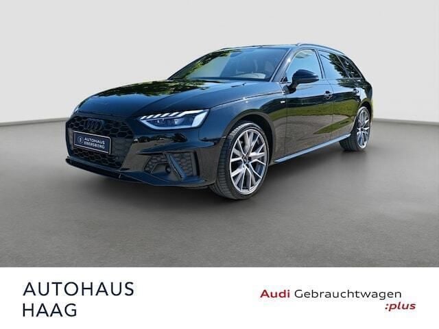 Mythosschwarz metallic Gebraucht 2022 Audi A4 Ambiente Kombi | 24.850 € (Superpreis) - Bild 1/4