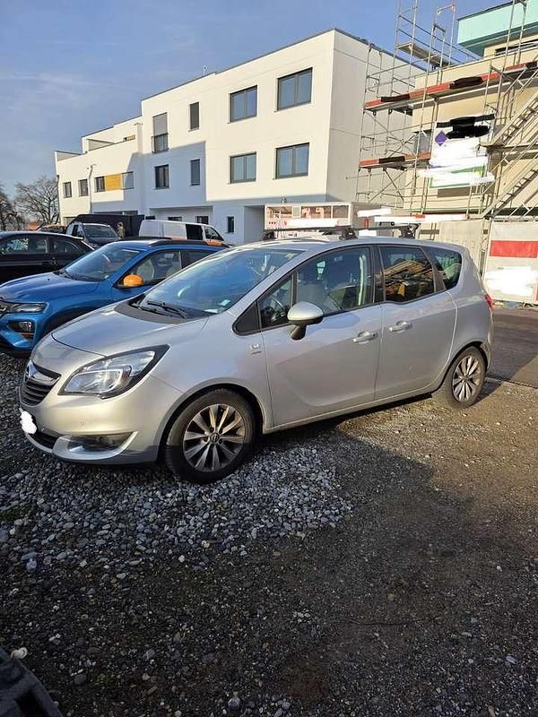 Silber Gebraucht 2017 Opel Meriva Active Van / Kleinbus | 4.800 € (Guter Preis) - Bild 1/4