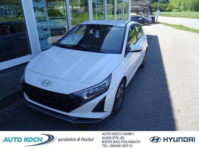 Atlas white / sol Neu 2024 Hyundai i20 Trend Limousine | 20.990 € (Fairer Preis) - Bild 1/4