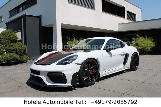 Weiß Gebraucht 2023 Porsche 718 Cayman GT4 Coupé | 149.718 € - Bild 1/4