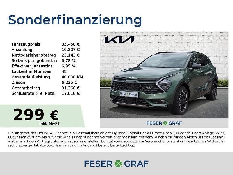 Neu Kia Sportage GT-Line 179 PS (131 kW) 2025 Experience green SUV