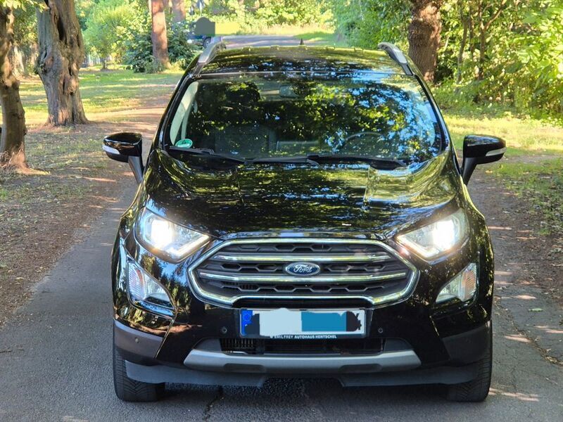 Schwarz Gebraucht 2019 Ford Ecosport Titanium SUV | 12.600 € (Guter Preis) - Bild 1/4