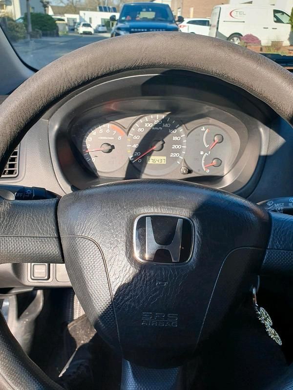 Gebraucht Honda Civic 2003 Schwarz Kleinwagen