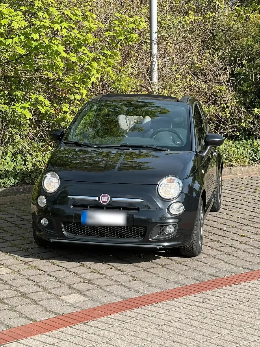 Gebraucht Fiat 500 69 PS (50 kW) 2014 Schwarz Cabrio