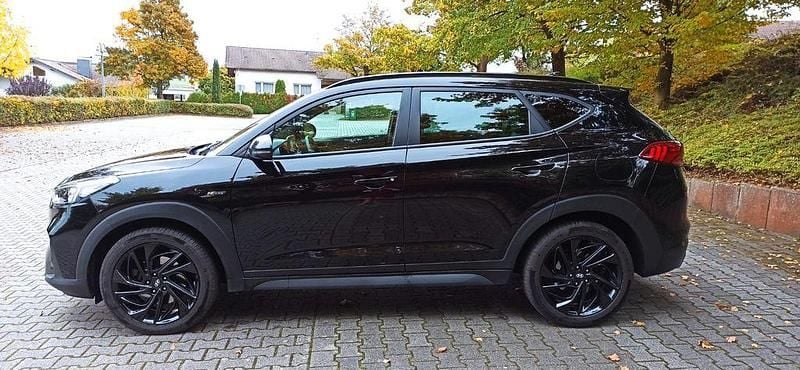 Schwarz Gebraucht 2020 Hyundai Tucson N Line SUV | 19.500 € (Fairer Preis) - Bild 1/4