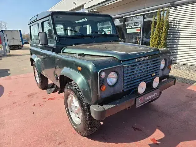 Gebraucht Land Rover Defender S 122 PS (89 kW) 2001 Grün Kombi