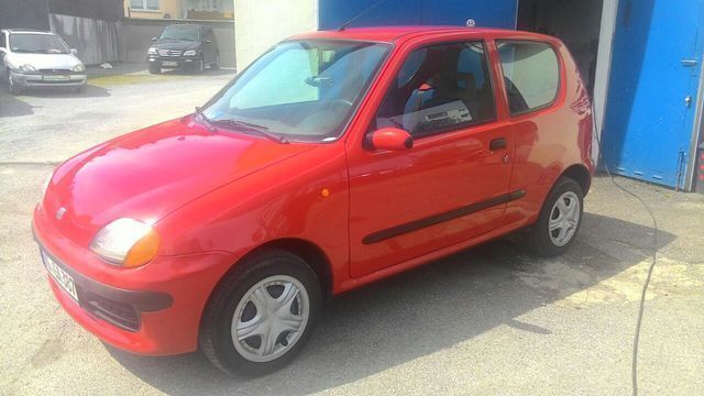 Gebraucht Fiat Seicento 54 PS (39 kW) 2000 Rot Kleinwagen