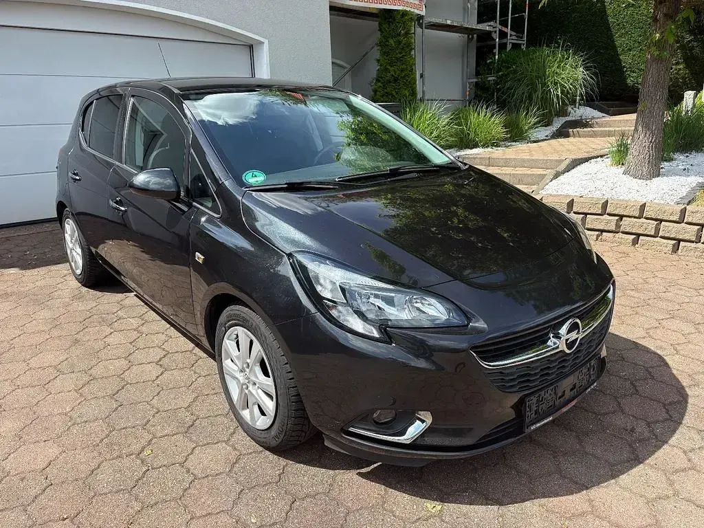 Gebraucht Opel Corsa Edition 90 PS (66 kW) 2017 Schwarz Kleinwagen