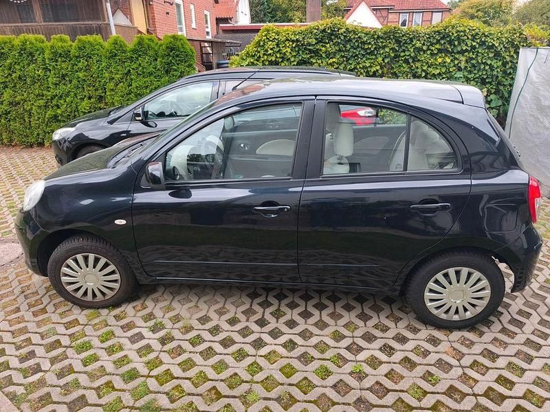 Schwarz Gebraucht 2012 Nissan Micra Kleinwagen | 3.500 € (Fairer Preis) - Bild 1/4