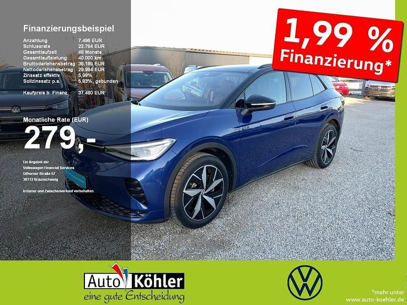 Gebraucht VW ID.4 GTX 250 kW (340 PS) 2024 Blau SUV