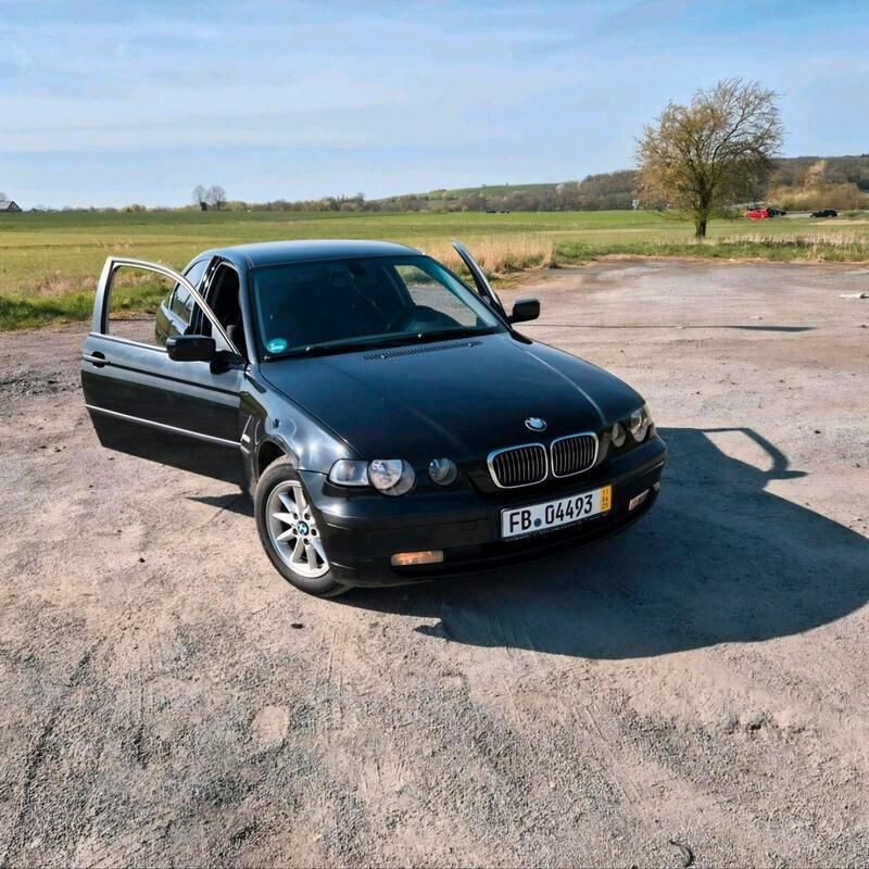Schwarz Gebraucht 2002 BMW 316 Compact Kleinwagen | 2.200 € - Bild 1/4