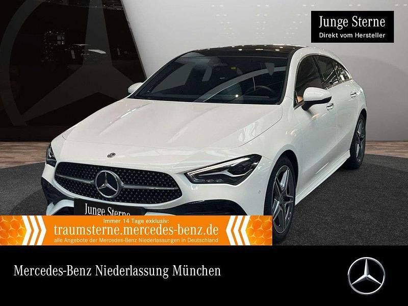 Polarweiß Gebraucht 2024 Mercedes CLA200 AMG Kombi | 33.290 € (Fairer Preis) - Bild 1/3