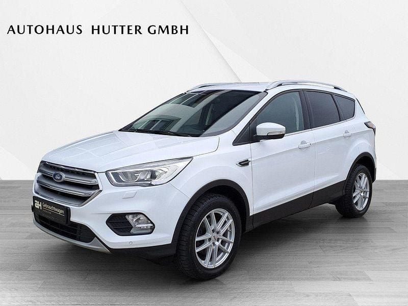 Frostweiß Gebraucht 2018 Ford Kuga Titanium SUV | 11.000 € (Superpreis) - Bild 1/4