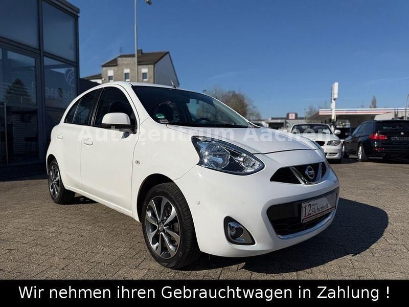 Gebraucht Nissan Micra 80 PS (58 kW) 2015 Weiß Kleinwagen