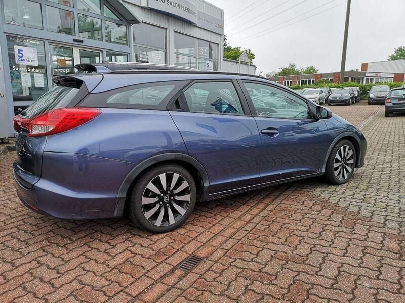 Gebraucht Honda Civic Sport 120 PS (88 kW) 2015 Twilight blue m. Kombi