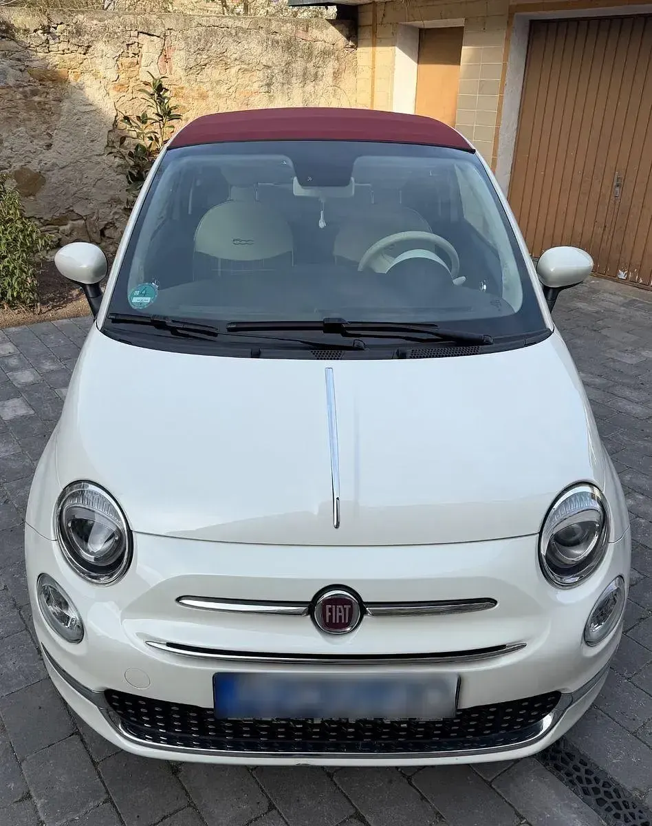 Gebraucht Fiat 500C Lounge 86 PS (63 kW) 2019 Weiß Cabrio