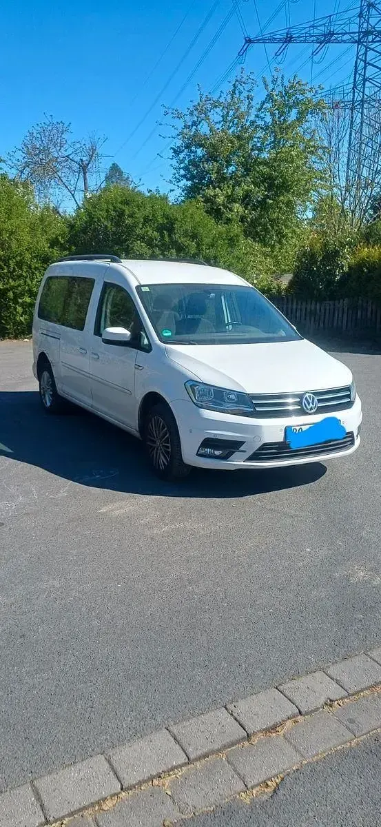 Usado VW Caddy 102 HP (75 kW) 2016 Branco Monovolume