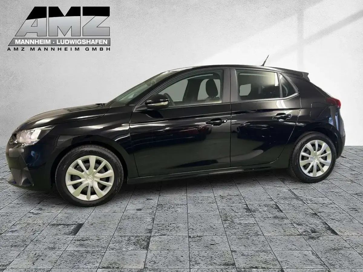 Gebraucht Opel Corsa Edition 101 PS (74 kW) 2023 Lackierung schwarz perla nera/ Kleinwagen