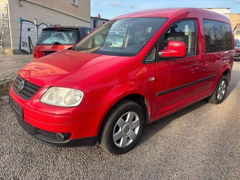 Rot Gebraucht 2009 VW Caddy Life Van / Kleinbus | 4.999 € (Guter Preis) - Bild 1/4