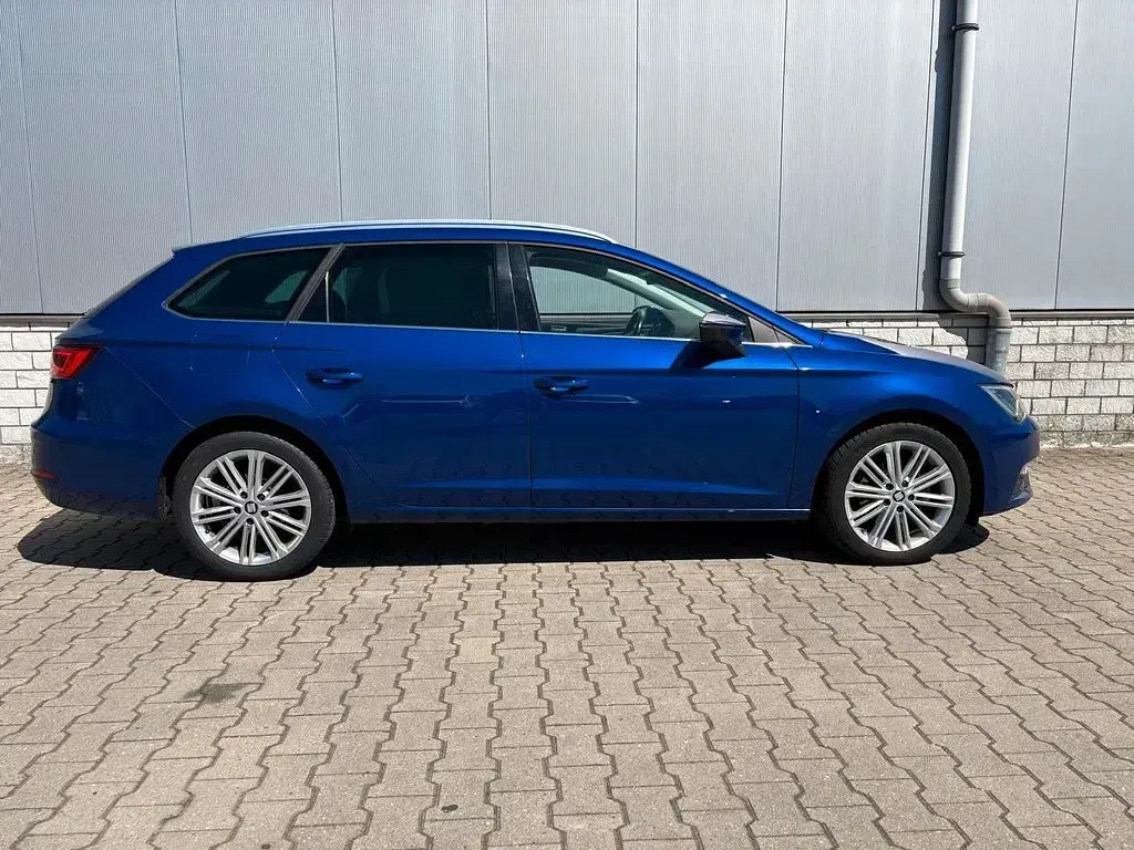Gebraucht Seat Leon ST XCELLENCE 116 PS (85 kW) 2018 Blau Kombi