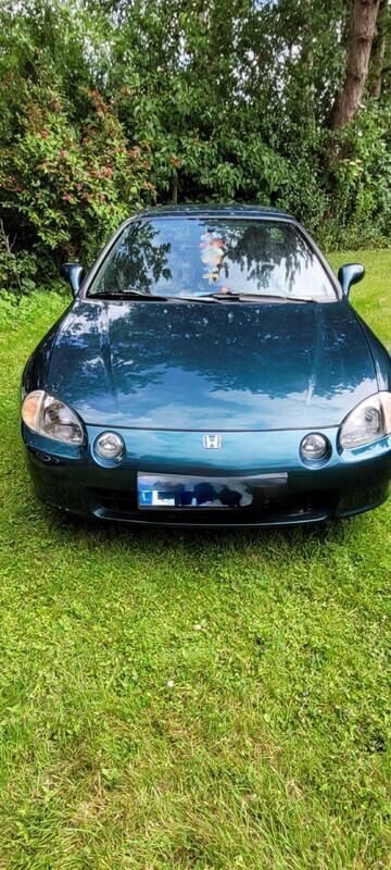 Grün Gebraucht 1996 Honda CR-X Coupé | 2.650 € (Superpreis) - Bild 1/4