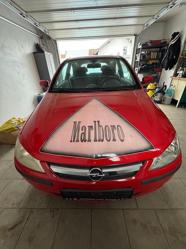 Gebraucht Opel Corsa 75 PS (55 kW) 2004 Rot Kleinwagen