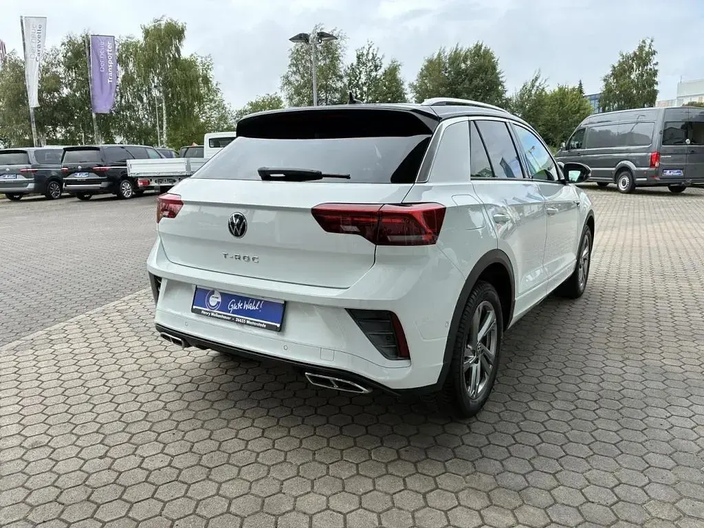 Gebraucht VW T-Roc Sportline 110 PS (80 kW) 2023 Weiß SUV