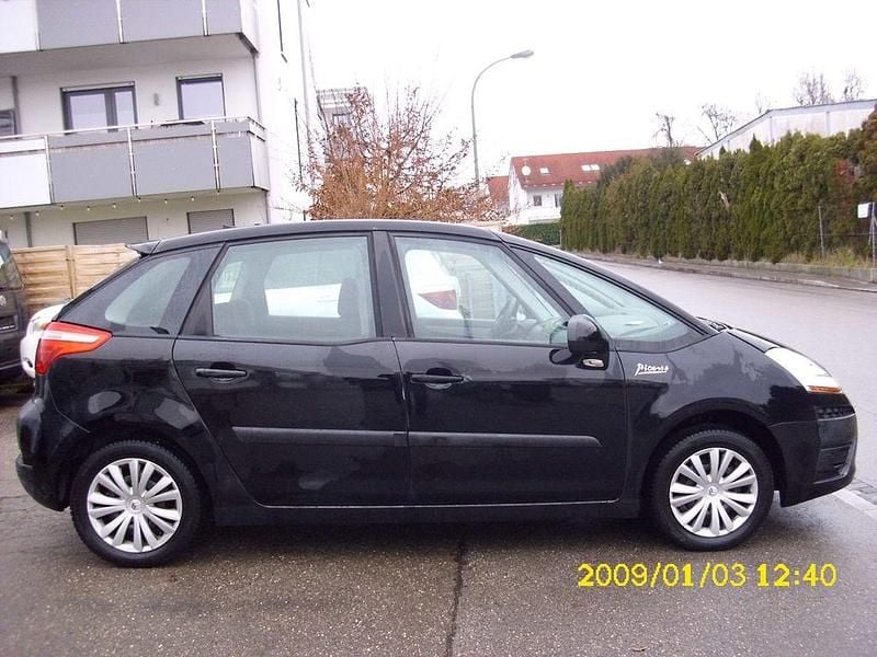 Gebraucht Citroën C4 Picasso Style 125 PS (91 kW) 2007 Schwarz Van / Kleinbus