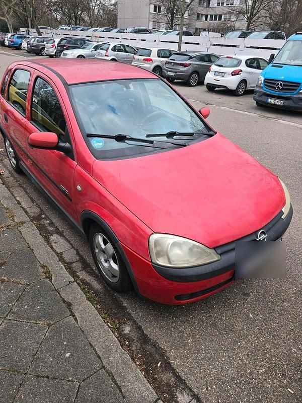 Gebraucht Opel Corsa 90 PS (66 kW) 2001 Rot Kleinwagen
