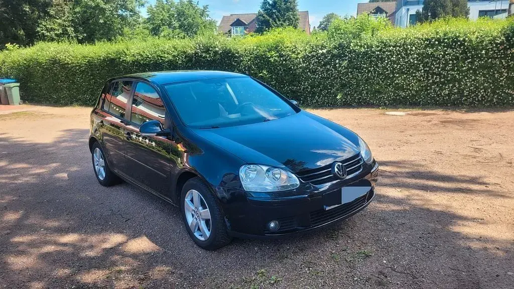 Gebraucht VW Golf V United 102 PS (75 kW) 2007 Schwarz Limousine