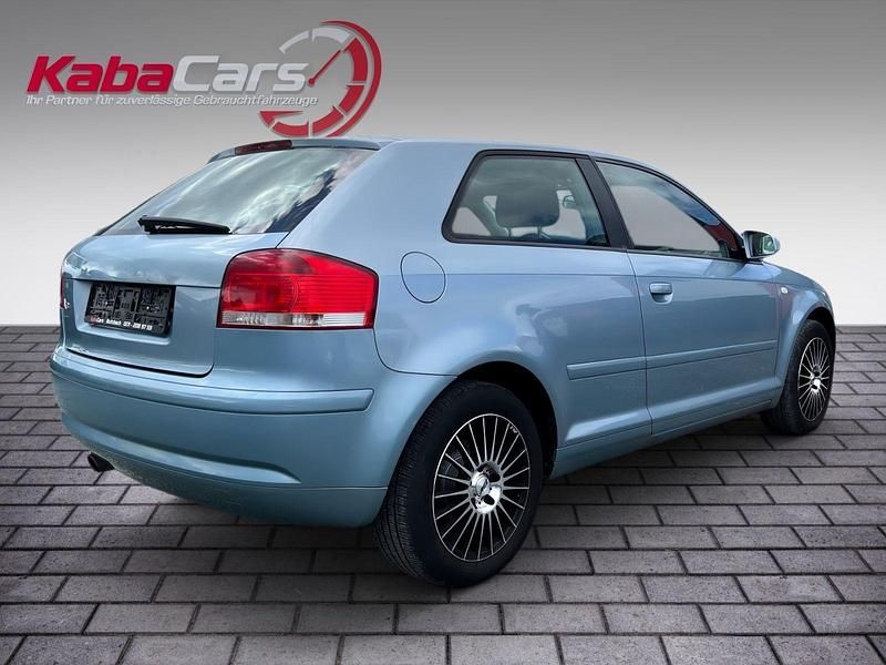 Gebraucht Audi A3 Attraction 102 PS (75 kW) 2007 Blau Kleinwagen