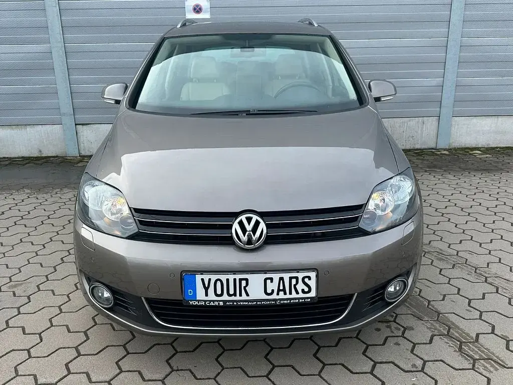 Gebraucht VW Golf Plus Cross Highline 122 PS (89 kW) 2010 Braun Van / Kleinbus
