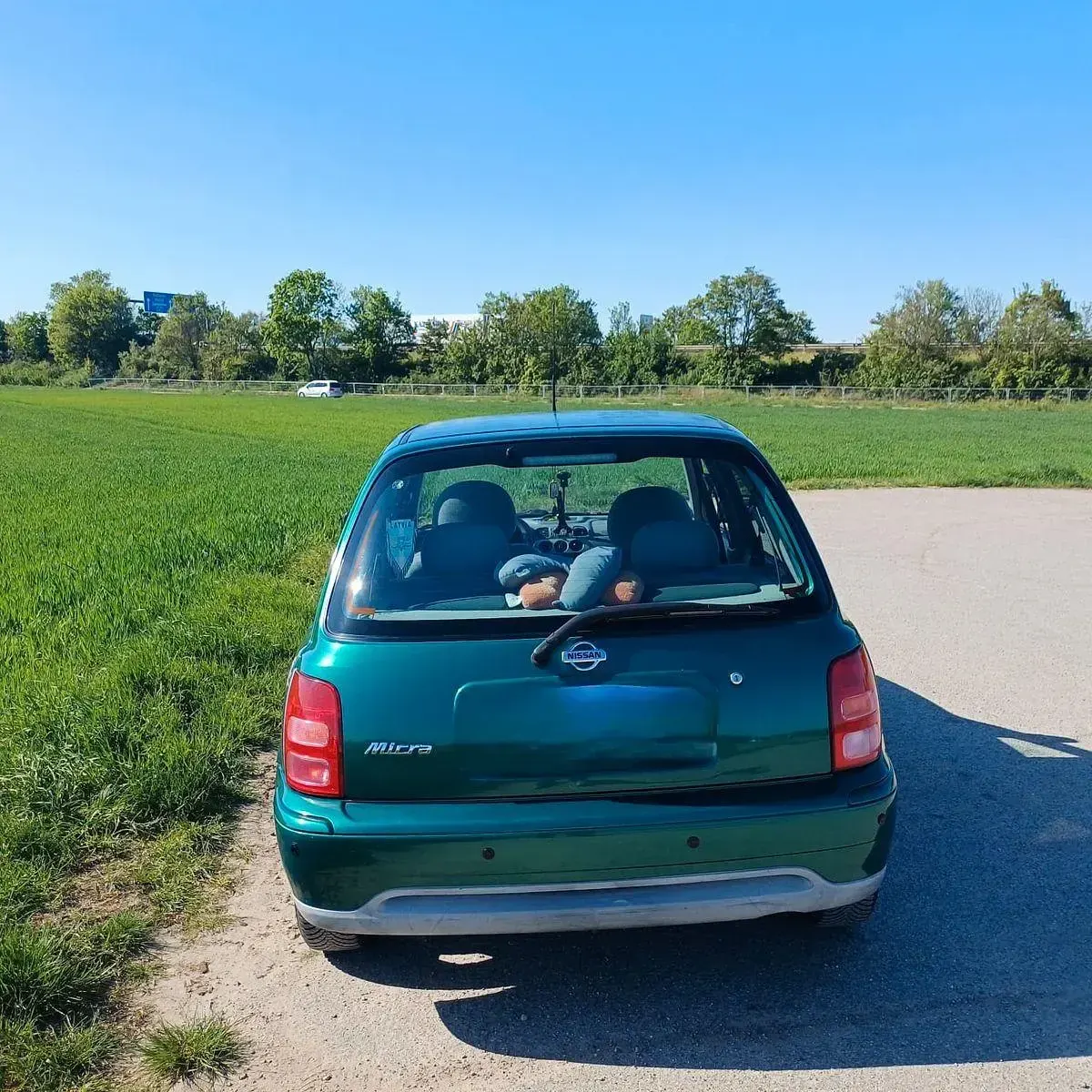 Gebraucht Nissan Micra 82 PS (60 kW) 2001 Grün Kleinwagen