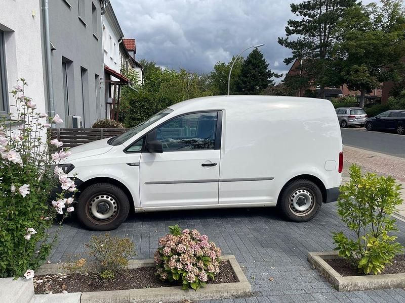 Gebraucht VW Caddy 75 PS (55 kW) 2019 Weiß Van / Kleinbus