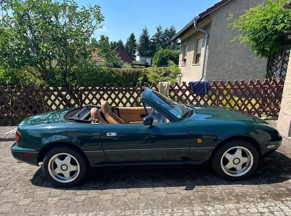 Gebraucht Mazda MX5 116 PS (85 kW) 1992 Grün Cabrio