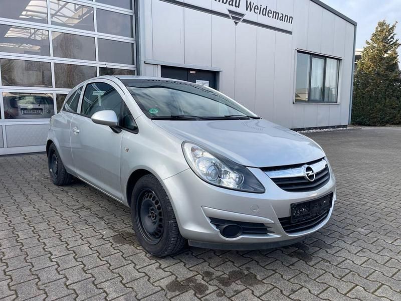 Gebraucht Opel Corsa Edition 80 PS (58 kW) 2008 Silber Kleinwagen