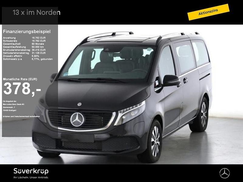 Schwarz Gebraucht 2024 Mercedes EQV300 Avantgarde Van / Kleinbus | 47.890 € (Superpreis) - Bild 1/4