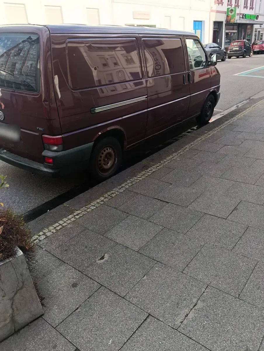 Gebraucht VW T4 2001 Rot Van