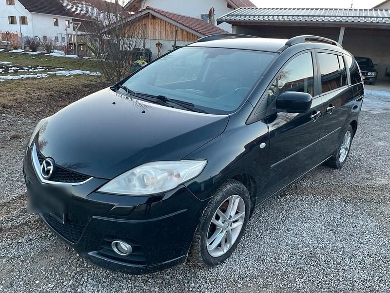 Schwarz Gebraucht 2008 Mazda 5 Van / Kleinbus | 950 € (Superpreis) - Bild 1/4