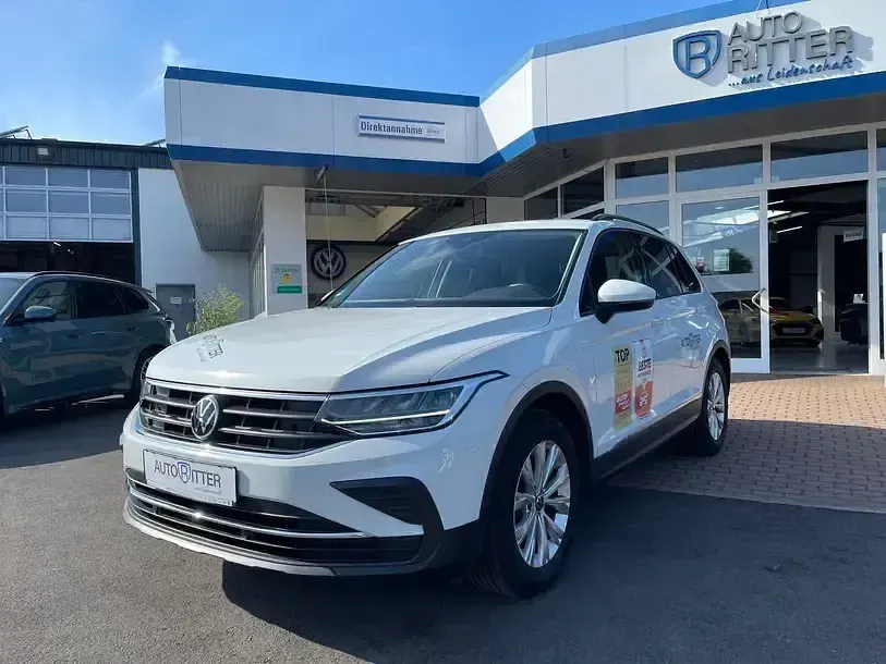 Gebraucht VW Tiguan 150 PS (110 kW) 2022 Pure white SUV