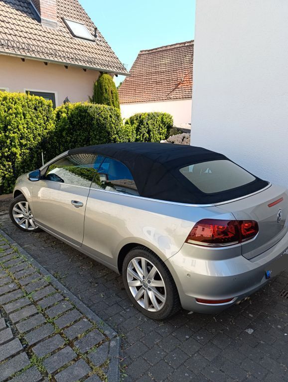 Gebraucht VW Golf Cabriolet 122 PS (89 kW) 2013 Silber Cabrio