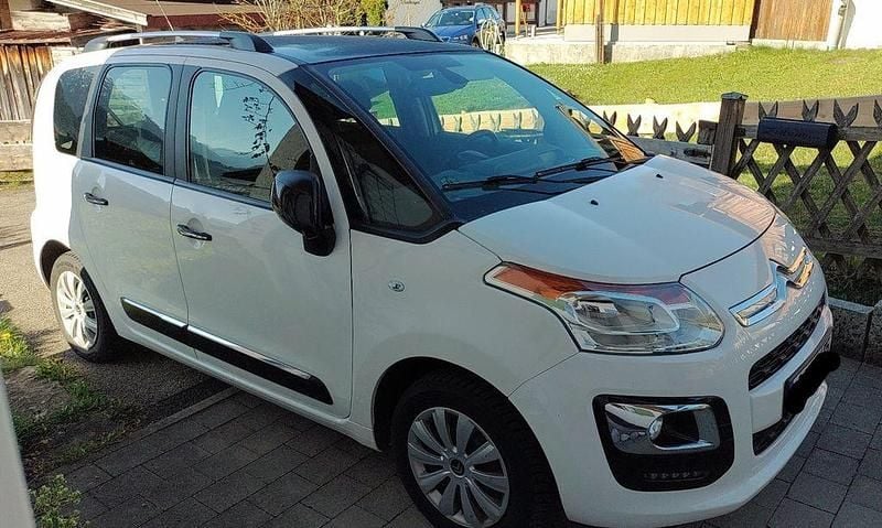 Gebraucht Citroën C3 Picasso Exclusive 99 PS (72 kW) 2017 Weiß Van / Kleinbus