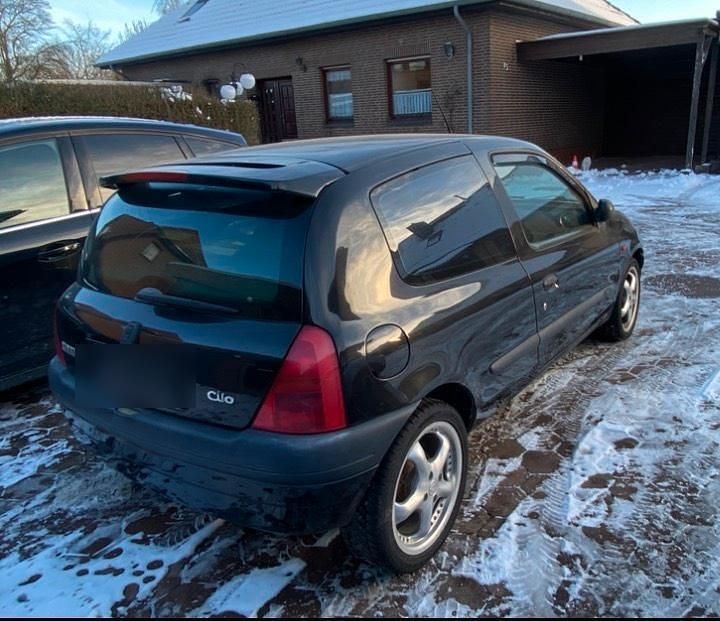 Gebraucht Renault Clio II 58 PS (42 kW) 2000 Schwarz Kleinwagen