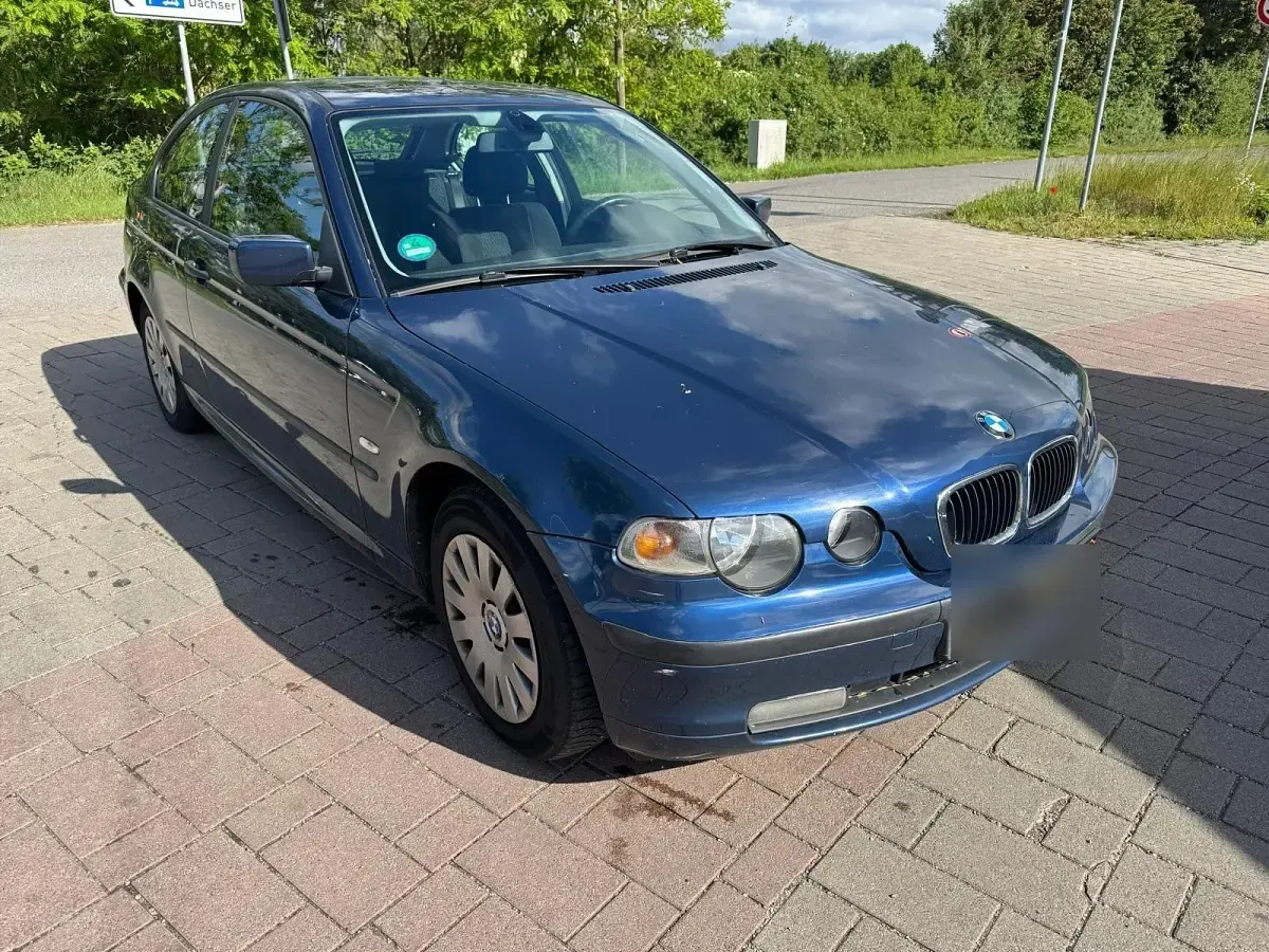 Gebraucht BMW 316 116 PS (85 kW) 2003 Blau Coupé