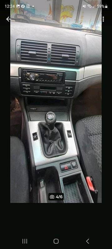 Gebraucht BMW 316 Compact 115 PS (84 kW) 2002 Schwarz Kleinwagen