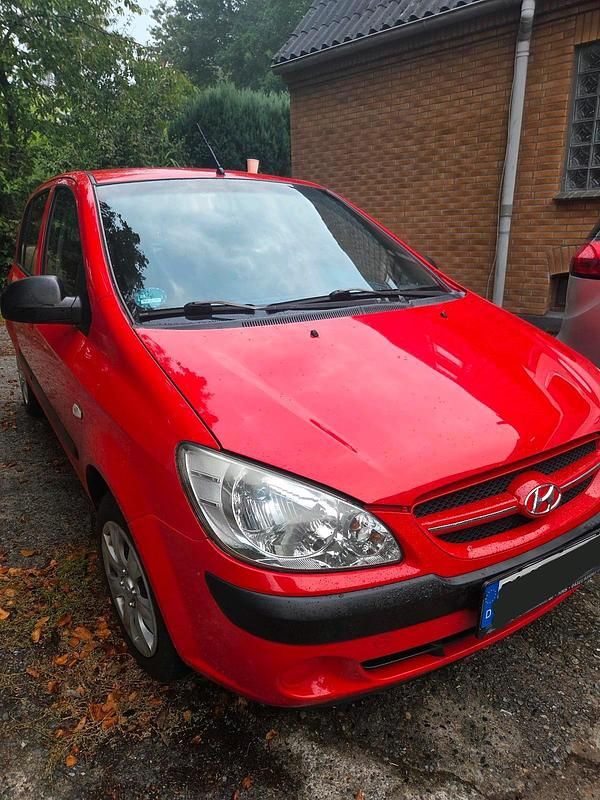 Rot Gebraucht 2008 Hyundai Getz Kleinwagen | 1.200 € (Guter Preis) - Bild 1/4