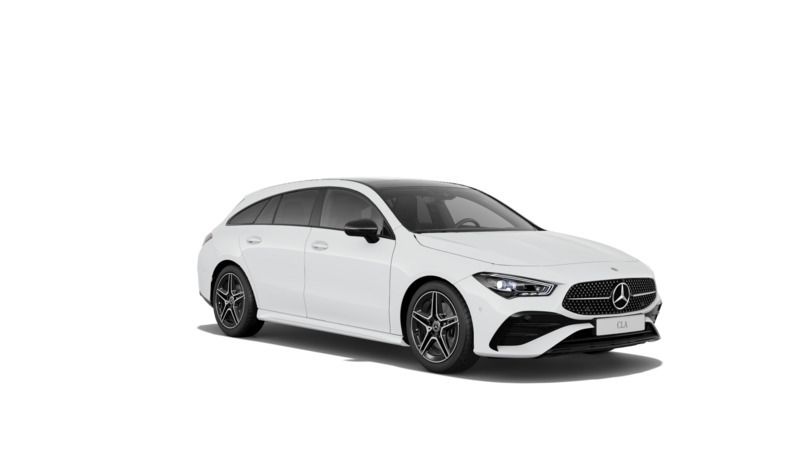 Polarweiß Neu 2024 Mercedes CLA200 Shooting Brake Kombi | 57.864 € (Etwas zu teuer) - Bild 1/4
