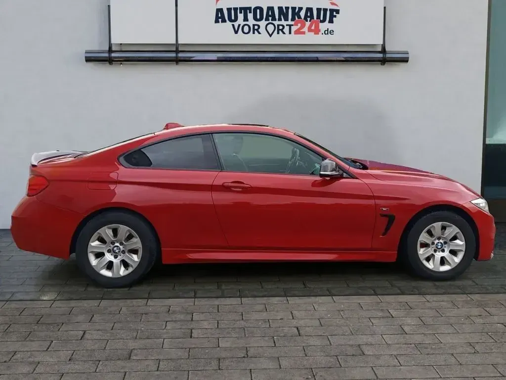 Gebraucht BMW 420 Sport Line 184 PS (135 kW) 2014 Melbournerot Coupé