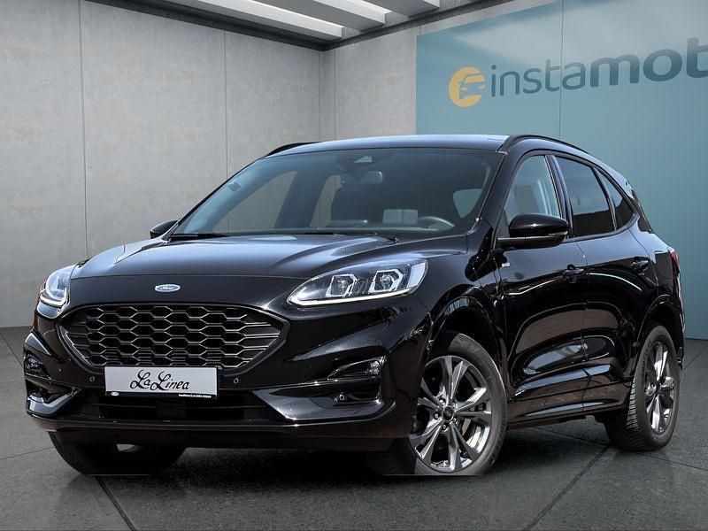 Schwarz Gebraucht 2022 Ford Kuga SUV | 29.549 € (Teuer) - Bild 1/4