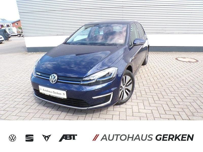 Blau Gebraucht 2017 VW e-Golf Kleinwagen | 14.990 € (Fairer Preis) - Bild 1/4